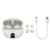 Produktbild för Philips TAT2520WT - True wireless-hörlurar med mikrofon