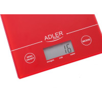 Produktbild för Adler AD 3138 - köksvåg - röd