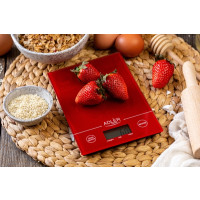 Produktbild för Adler AD 3138 - köksvåg - röd