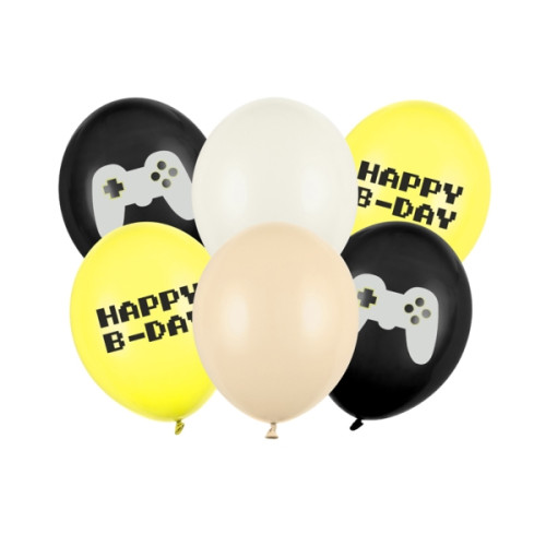 Party Deco PartyDeco SB14P-336-000-6, Leksaksballong, Latex, Multifärg,...