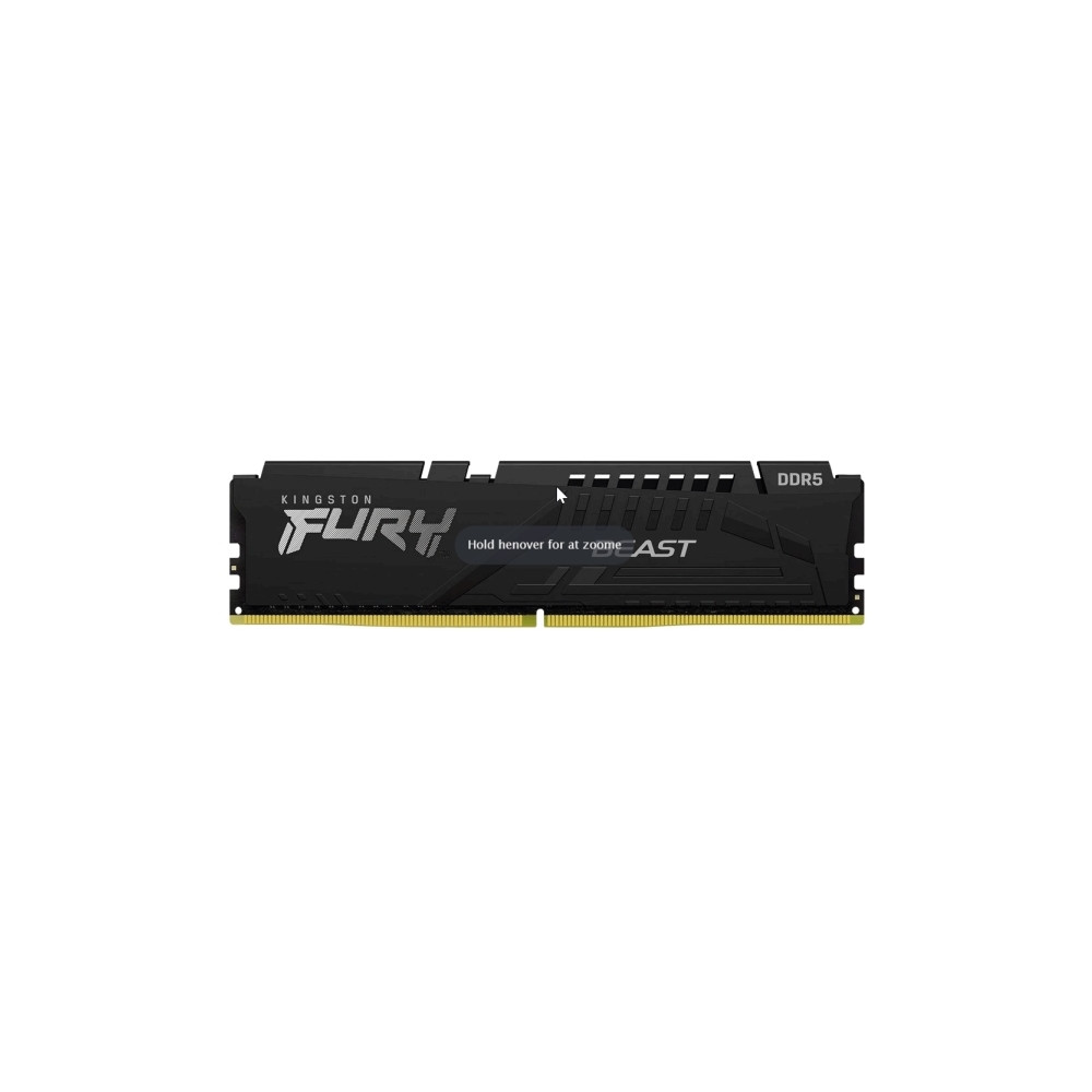 Produktbild för Kingston FURY Beast - DDR5 - modul - 32 GB - DIMM 288-pin - 5200 MHz / PC5-41600 - ej buffrad