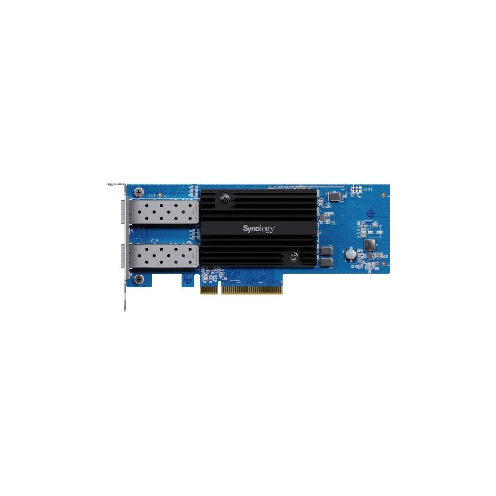 Produktbild för Synology E25G30-F2 - nätverksadapter - PCIe 3.0 x8 - 25 Gigabit SFP28 x 2