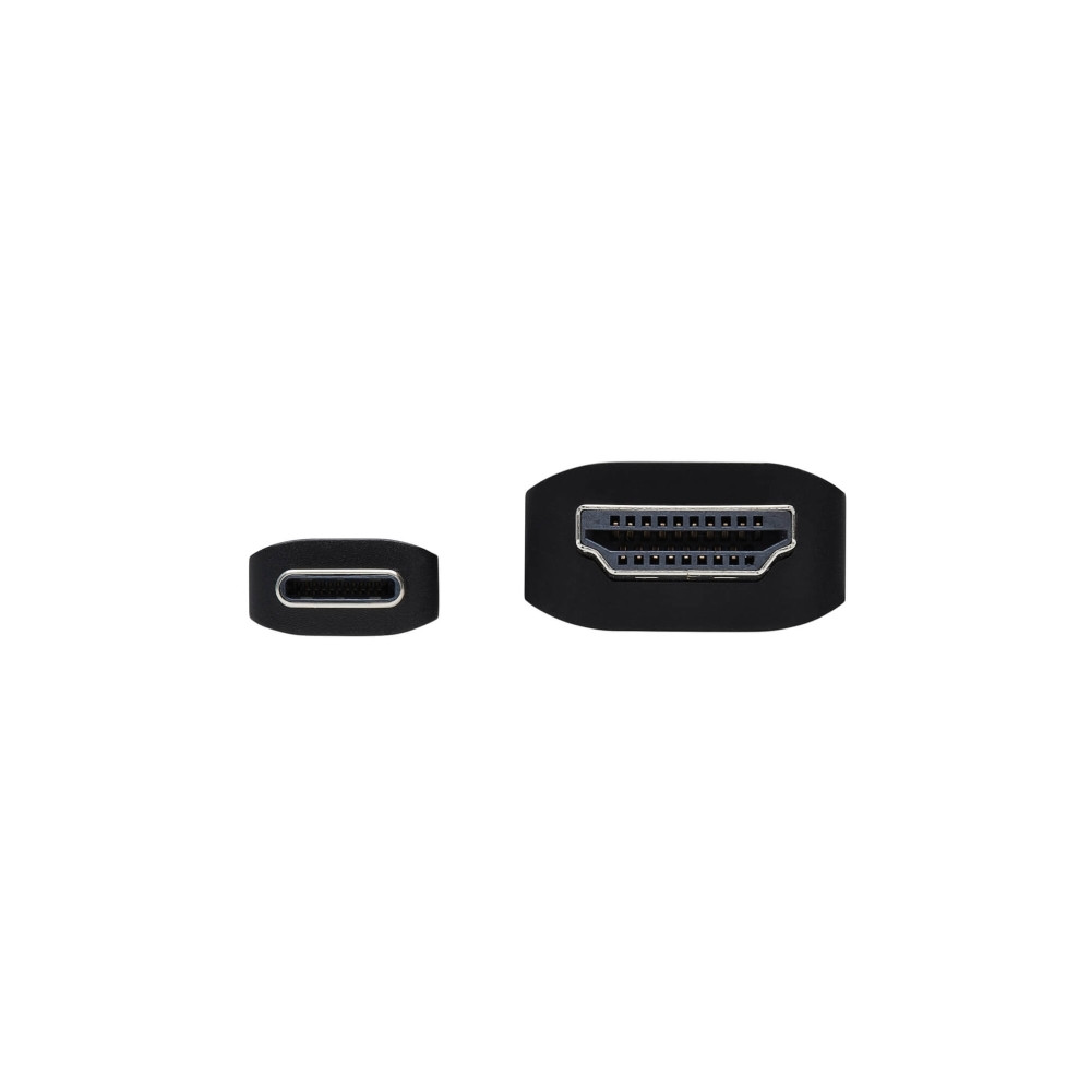 Produktbild för Eaton Tripp Lite Series USB C to HDMI Adapter Cable, 4K 60Hz, HDR, HDCP 2.2, DP 1.4 Alt Mode, Black, 3ft - kabel för video / ljud - HDMI / USB - 91 cm