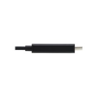 Produktbild för Eaton Tripp Lite Series USB C to HDMI Adapter Cable, 4K 60Hz, HDR, HDCP 2.2, DP 1.4 Alt Mode, Black, 3ft - kabel för video / ljud - HDMI / USB - 91 cm