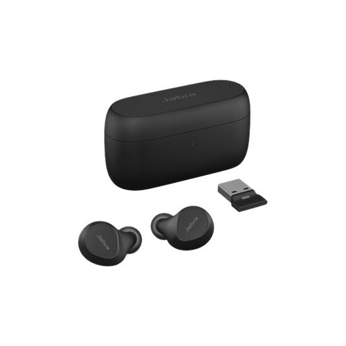 GN Audio Jabra Evolve2 Buds UC - True wireless-hörlurar med mikrofon - USB-A via Bluetooth-adapter