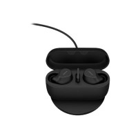 Produktbild för Jabra Evolve2 Buds UC - True wireless-hörlurar med mikrofon - USB-A via Bluetooth-adapter