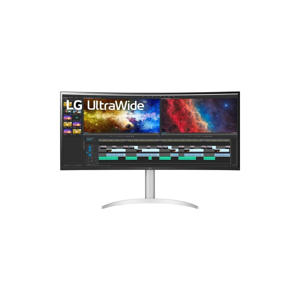 Produktbild för LG UltraWide 38BQ85C-W - LED-skärm - böjd - 38" - HDR