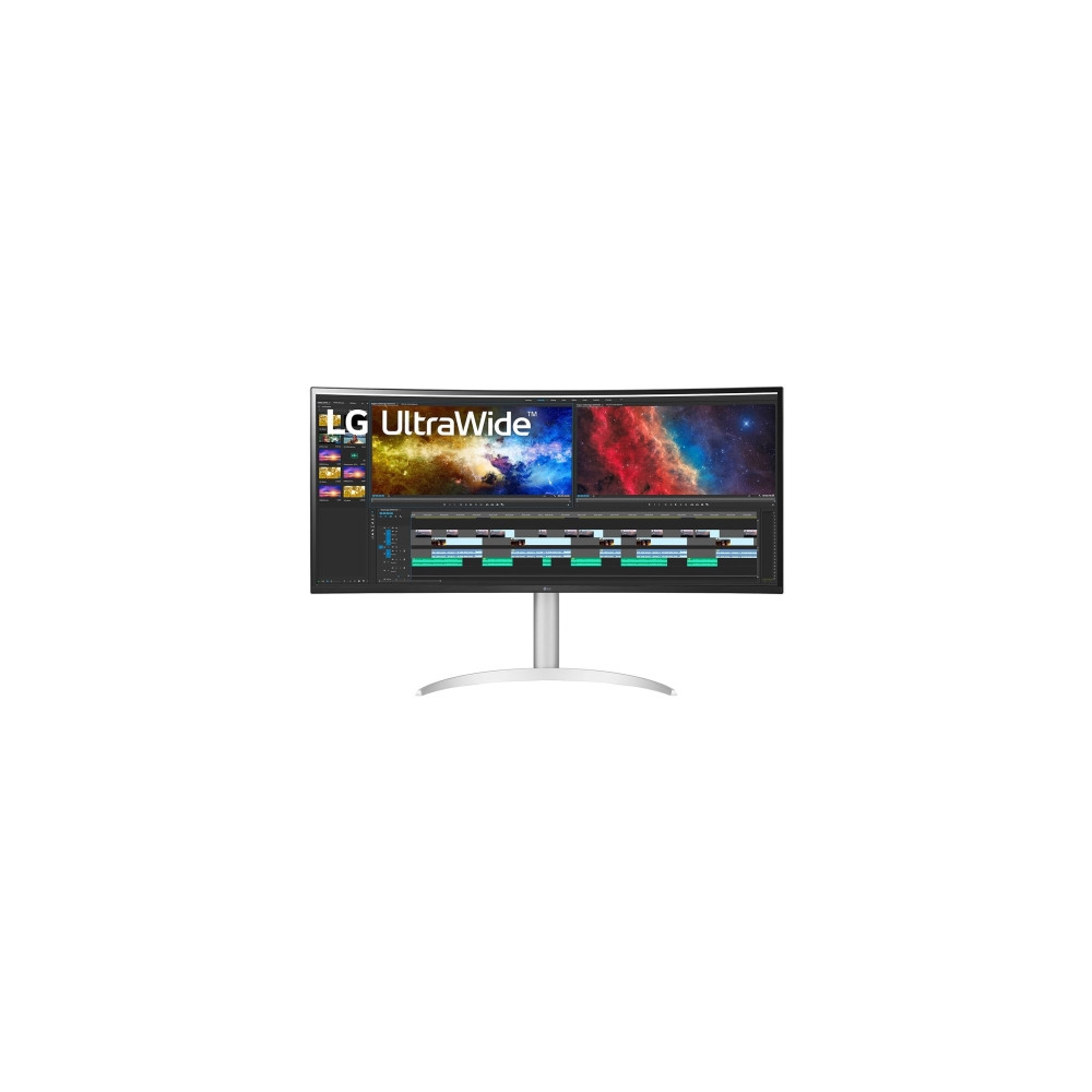 Produktbild för LG UltraWide 38BQ85C-W - LED-skärm - böjd - 38" - HDR