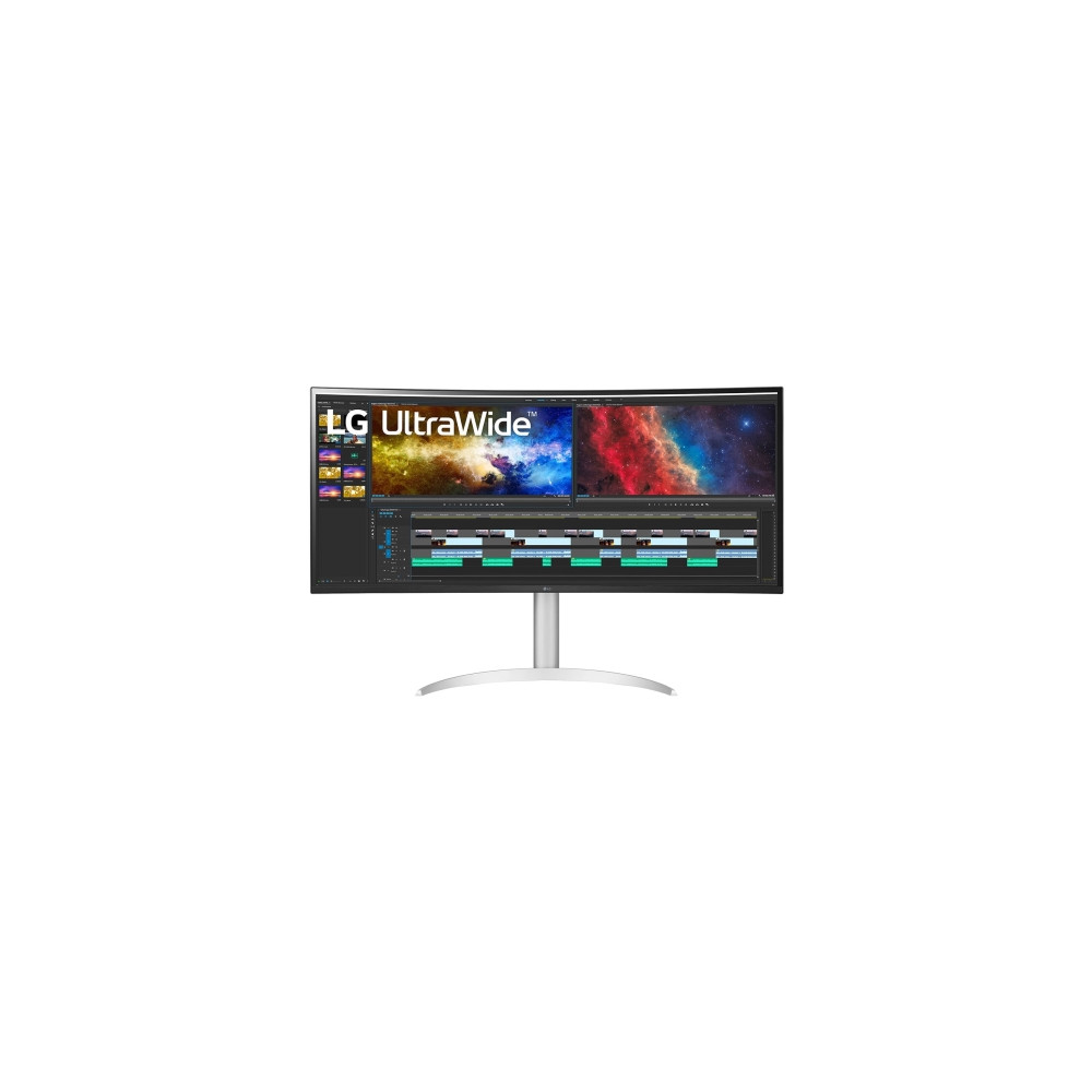 Produktbild för LG UltraWide 38BQ85C-W - LED-skärm - böjd - 38" - HDR