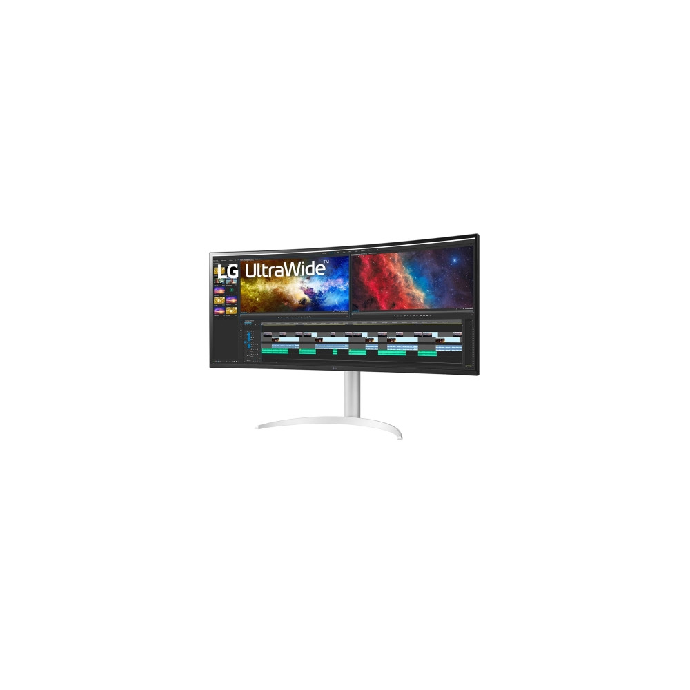 Produktbild för LG UltraWide 38BQ85C-W - LED-skärm - böjd - 38" - HDR