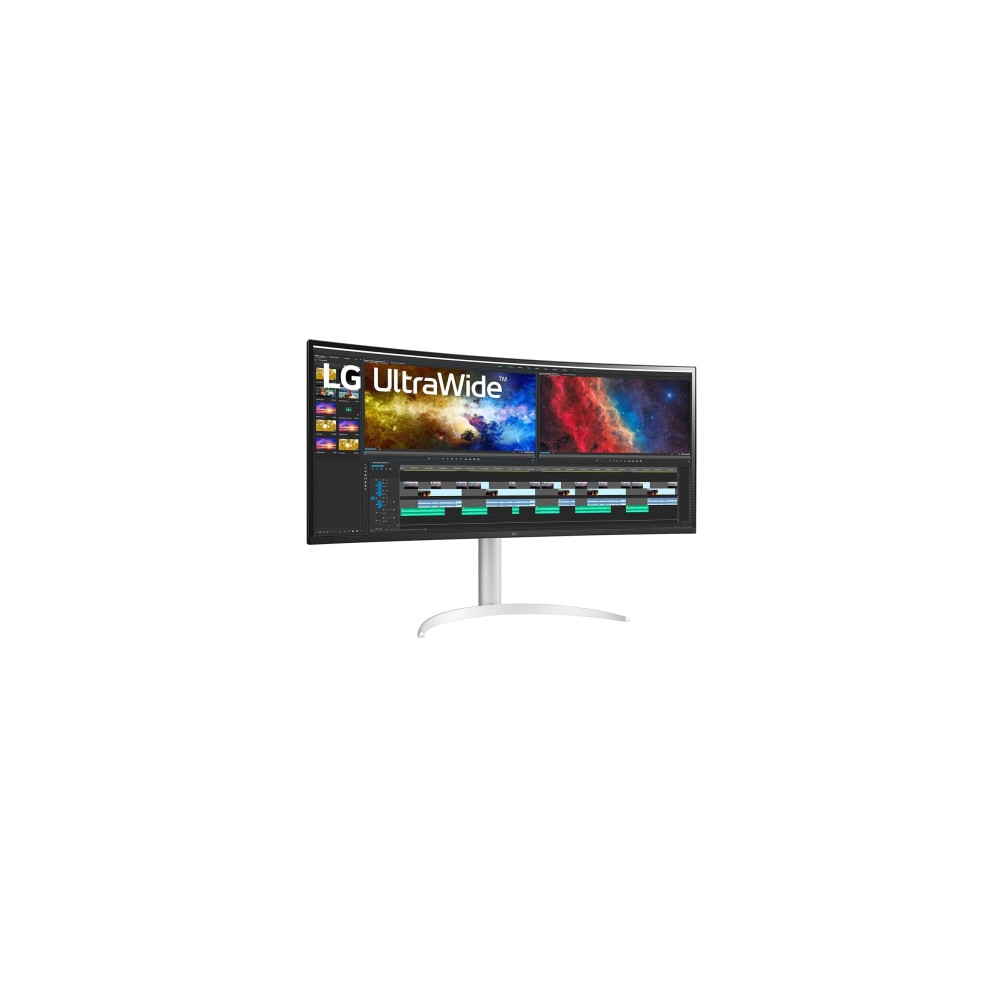 Produktbild för LG UltraWide 38BQ85C-W - LED-skärm - böjd - 38" - HDR