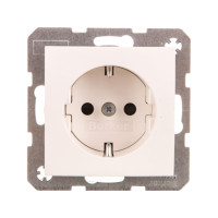 Produktbild för BERKER vägguttag S.1/B.3/B.7 schuko med jord, 1 modul 250V 1...