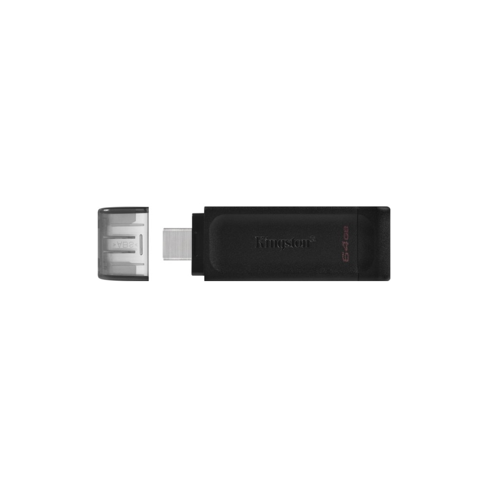 Produktbild för Kingston DataTraveler 70 - USB flash-enhet - 64 GB
