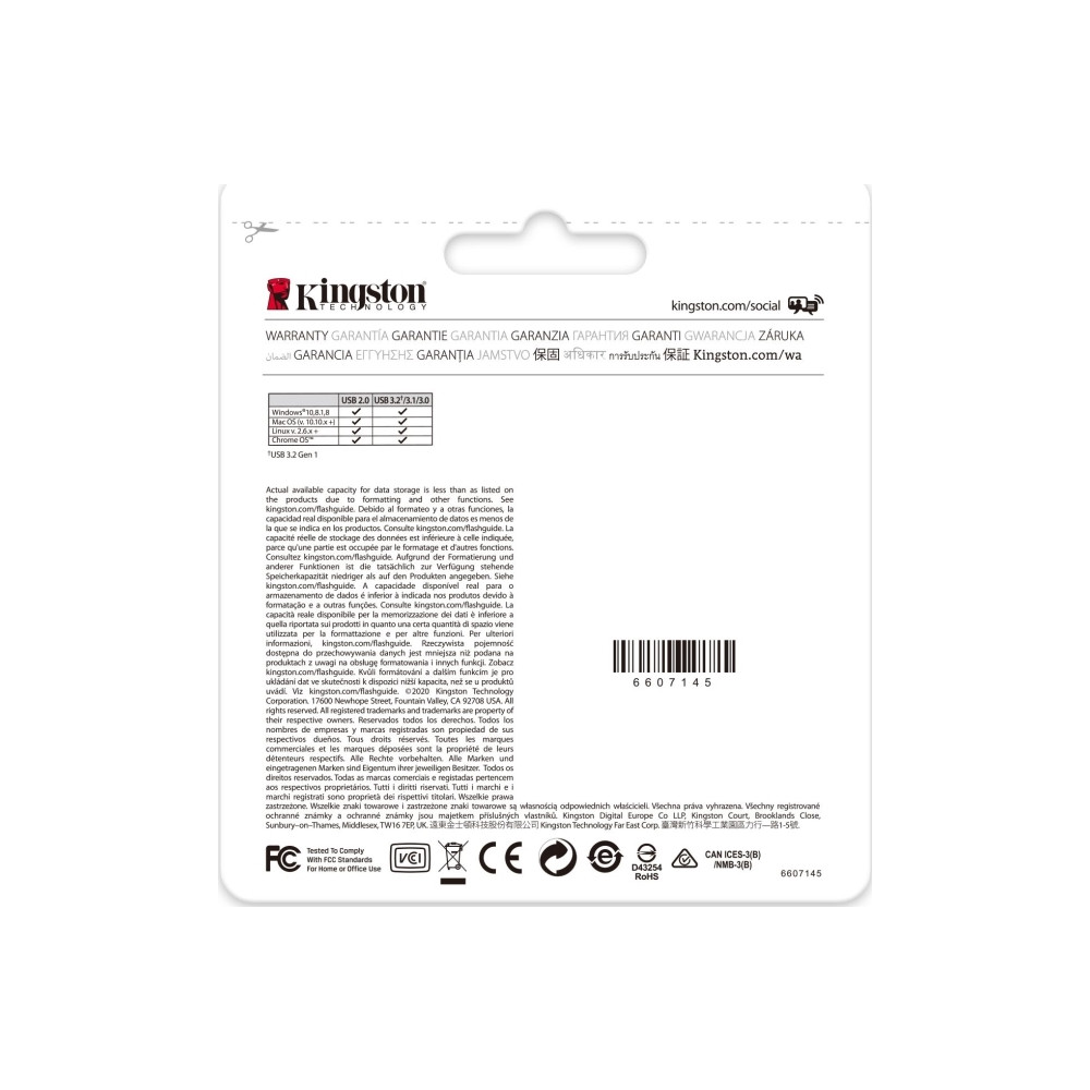 Produktbild för Kingston DataTraveler 70 - USB flash-enhet - 64 GB