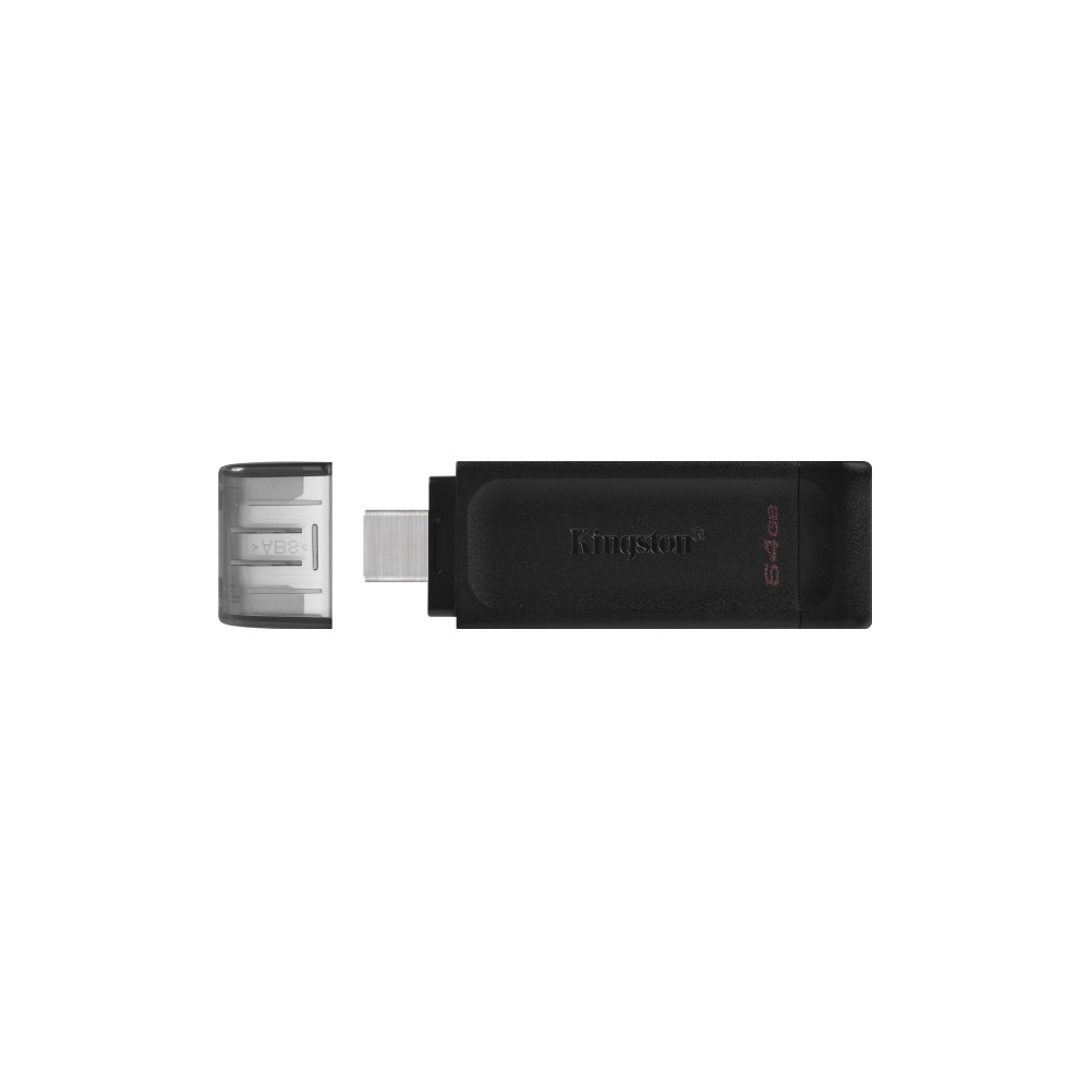 Produktbild för Kingston DataTraveler 70 - USB flash-enhet - 64 GB