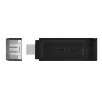 Produktbild för Kingston DataTraveler 70 - USB flash-enhet - 64 GB