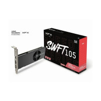 Produktbild för XFX Speedster SWFT105 Radeon RX 6400 - grafikkort - Radeon RX 6400 - 4 GB