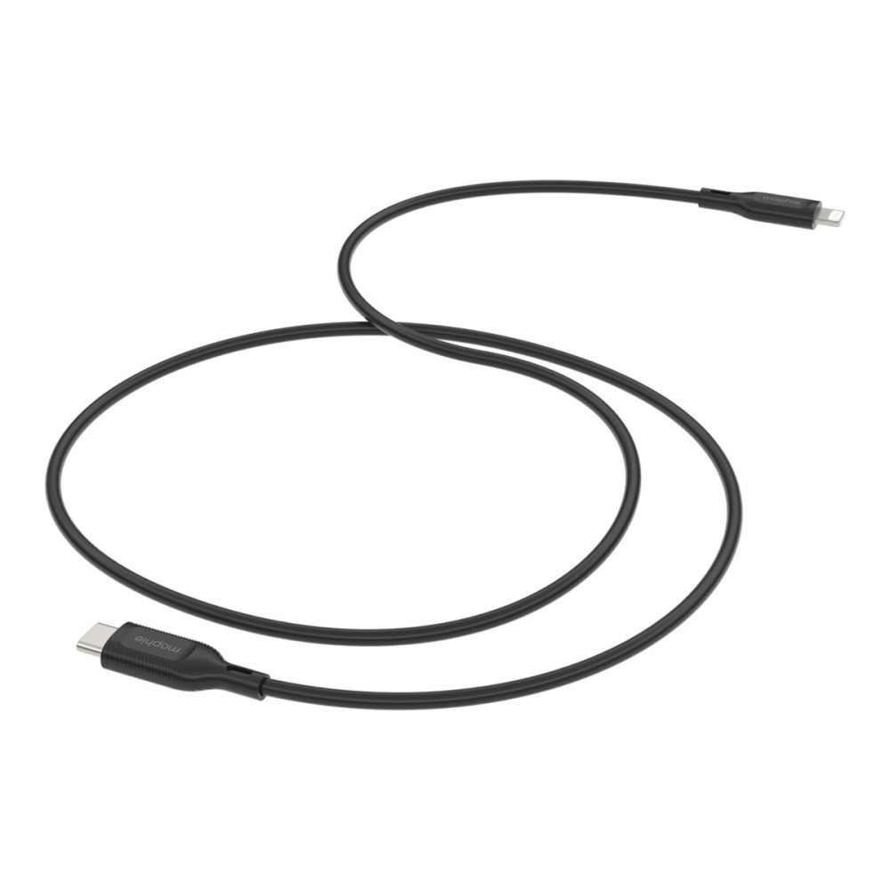 Produktbild för mophie essentials - USB typ C-kabel - 24 pin USB-C till Lightning - 1 m