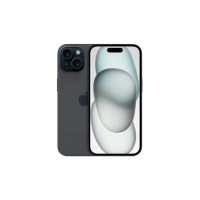 Produktbild för Apple iPhone 15 - svart - 5G smartphone - 128 GB - GSM