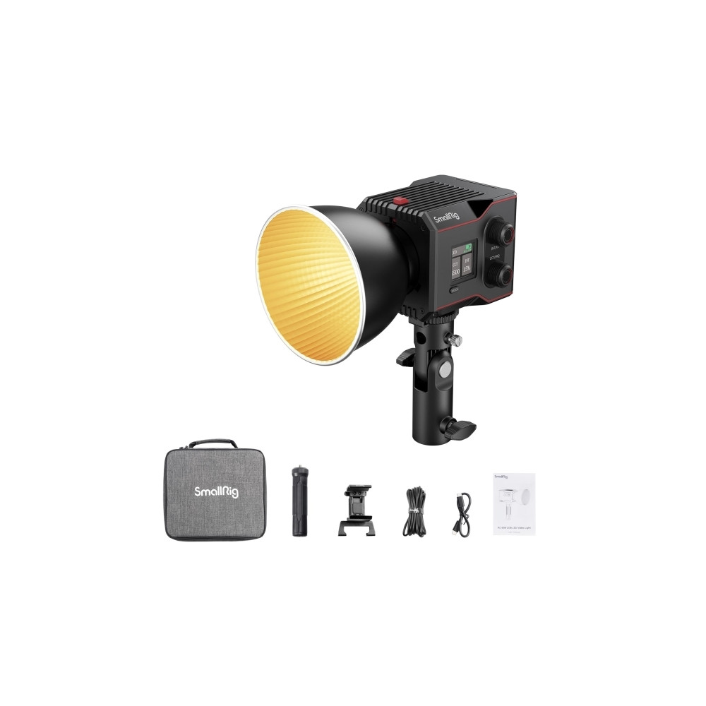 Produktbild för SmallRig 4376, 63 W, 1 lampor, LED, Naturvitt, Varmvitt, Sva...
