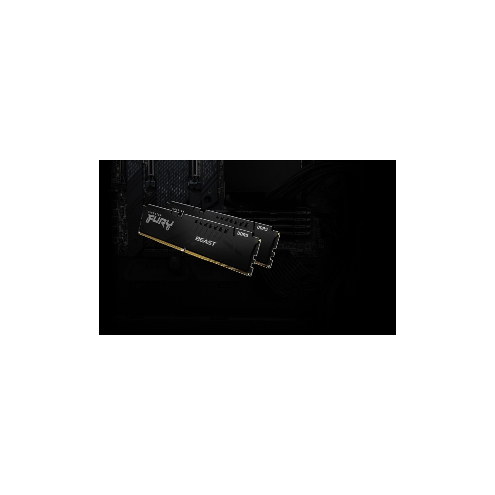 Produktbild för Kingston FURY Beast - DDR5 - modul - 8 GB - DIMM 288-pin - 6000 MHz / PC5-48000 - ej buffrad