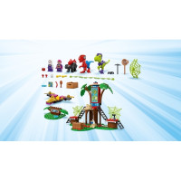 Produktbild för LEGO Spidey 11200 Spideys och Gobbys raptorstrid vid trädkoj...