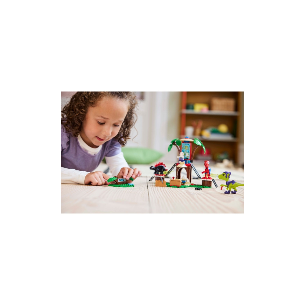 Produktbild för LEGO Spidey 11200 Spideys och Gobbys raptorstrid vid trädkoj...