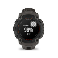 Produktbild för Garmin Instinct E - svart fiberförstärkt polymer - Ja smart klocka med band - träkol - 128 MB