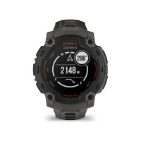 Produktbild för Garmin Instinct E - svart fiberförstärkt polymer - Ja smart klocka med band - träkol - 128 MB