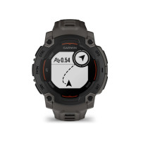 Produktbild för Garmin Instinct E - svart fiberförstärkt polymer - Ja smart klocka med band - träkol - 128 MB