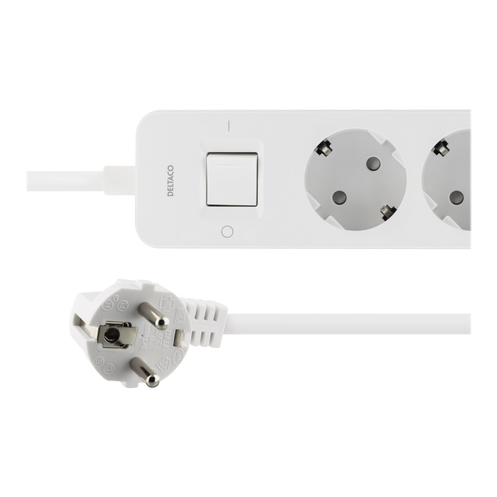 Produktbild för DELTACO GT-189 - effektband - 3680 Watt