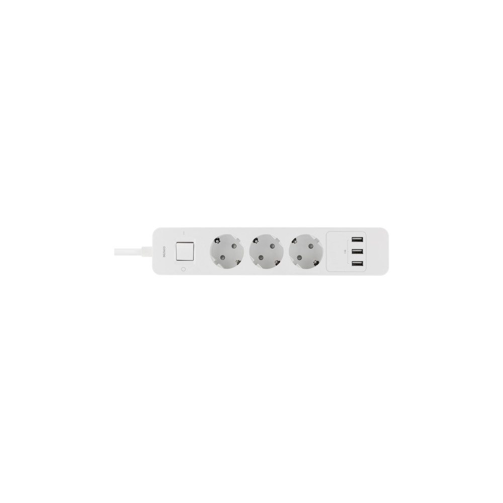 Produktbild för DELTACO GT-189 - effektband - 3680 Watt
