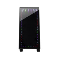 Produktbild för Inter-Tech X-608 Infinity Micro - tower - micro ATX