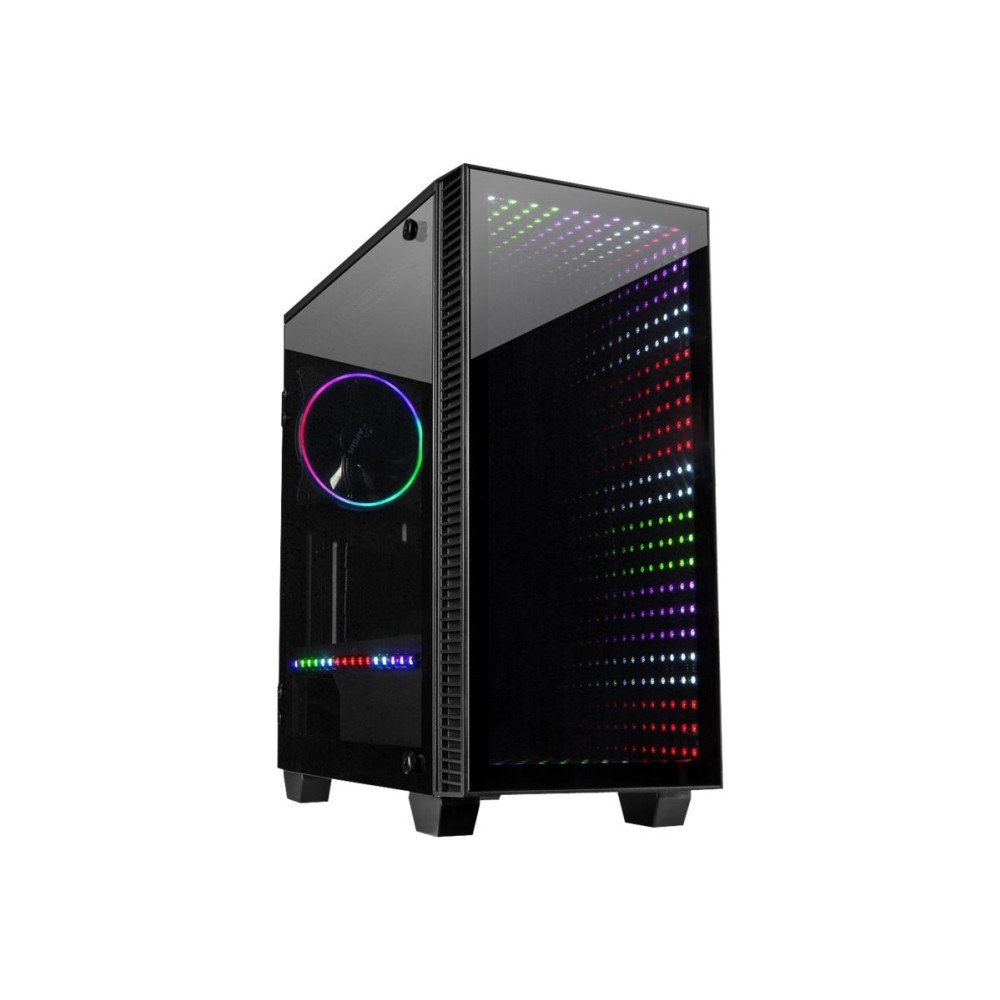 Produktbild för Inter-Tech X-608 Infinity Micro - tower - micro ATX