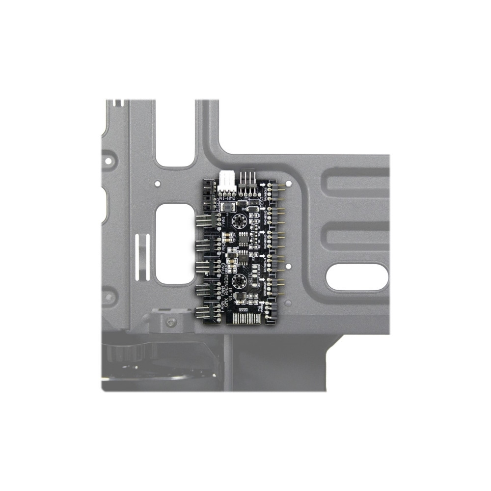Produktbild för Inter-Tech X-608 Infinity Micro - tower - micro ATX