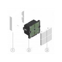Produktbild för ZRB5120 MATRIX intelligent trådlös smart tryckknapp/strömbry...