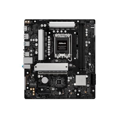 ASRock ASRock B860M-X - moderkort - micro ATX - LGA1851-uttag - B860
