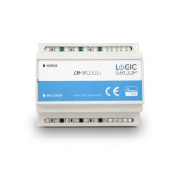 Produktbild för ZIF5029 Intelligent smart Z-Wave-baserad modul med 6 reläutg...