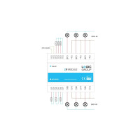 Produktbild för ZIF5029 Intelligent smart Z-Wave-baserad modul med 6 reläutg...