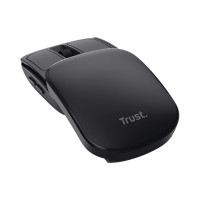 Produktbild för Trust Zylo - mus - foldable, pocket - 2.4 GHz - svart