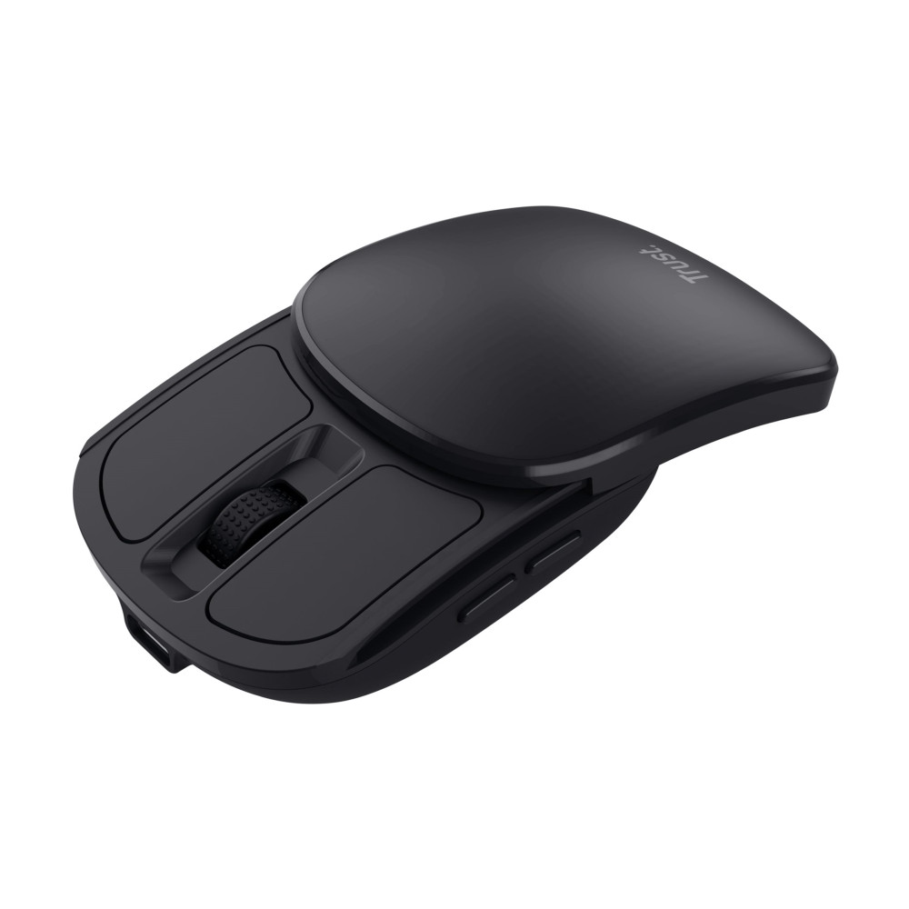 Produktbild för Trust Zylo - mus - foldable, pocket - 2.4 GHz - svart