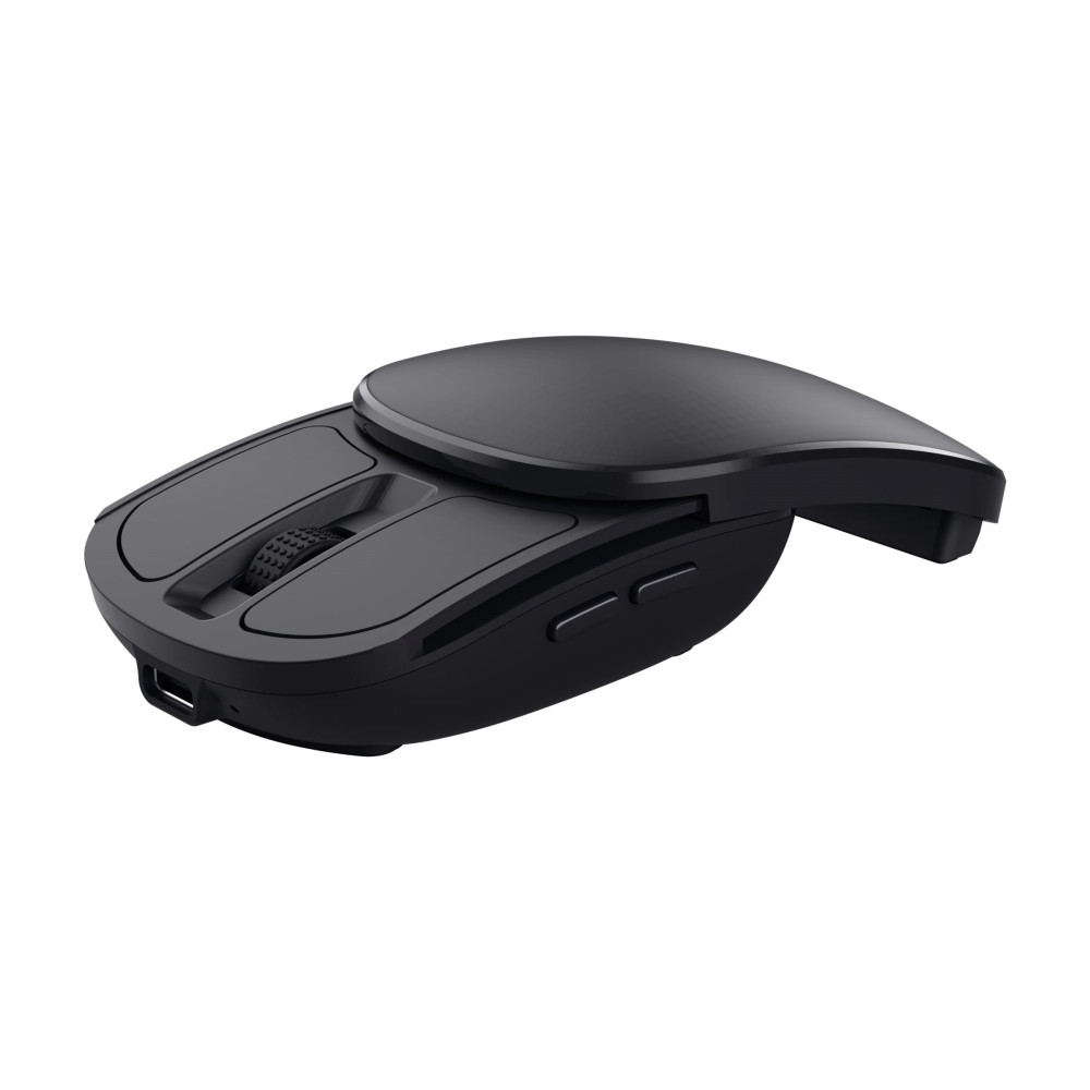 Produktbild för Trust Zylo - mus - foldable, pocket - 2.4 GHz - svart
