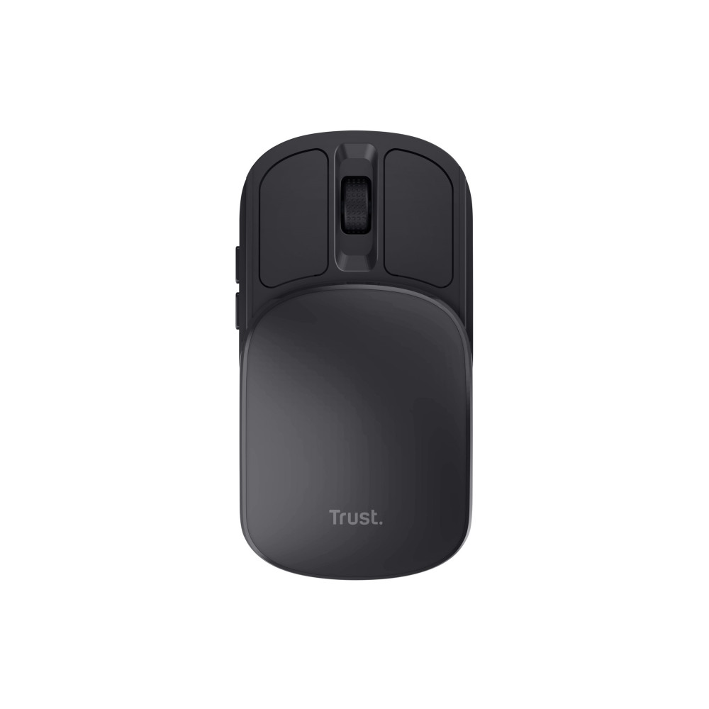 Produktbild för Trust Zylo - mus - foldable, pocket - 2.4 GHz - svart