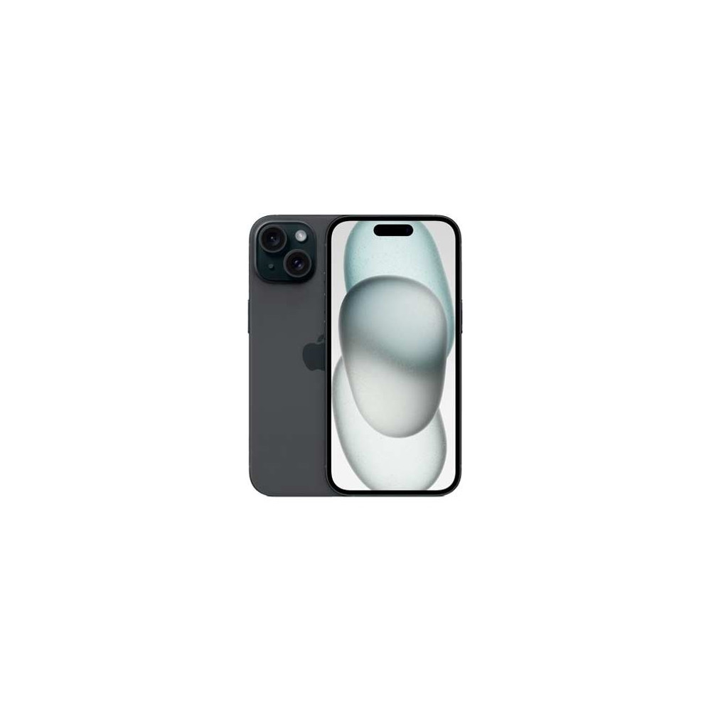 Produktbild för Apple iPhone 15 - svart - 5G smartphone - 128 GB - GSM