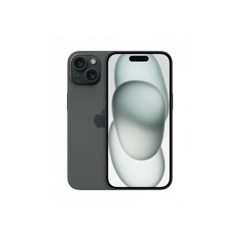 Produktbild för Apple iPhone 15 - svart - 5G smartphone - 128 GB - GSM