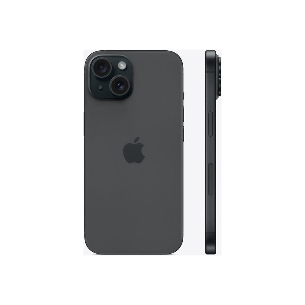 Produktbild för Apple iPhone 15 - svart - 5G smartphone - 128 GB - GSM