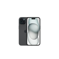 Produktbild för Apple iPhone 15 - svart - 5G smartphone - 128 GB - GSM