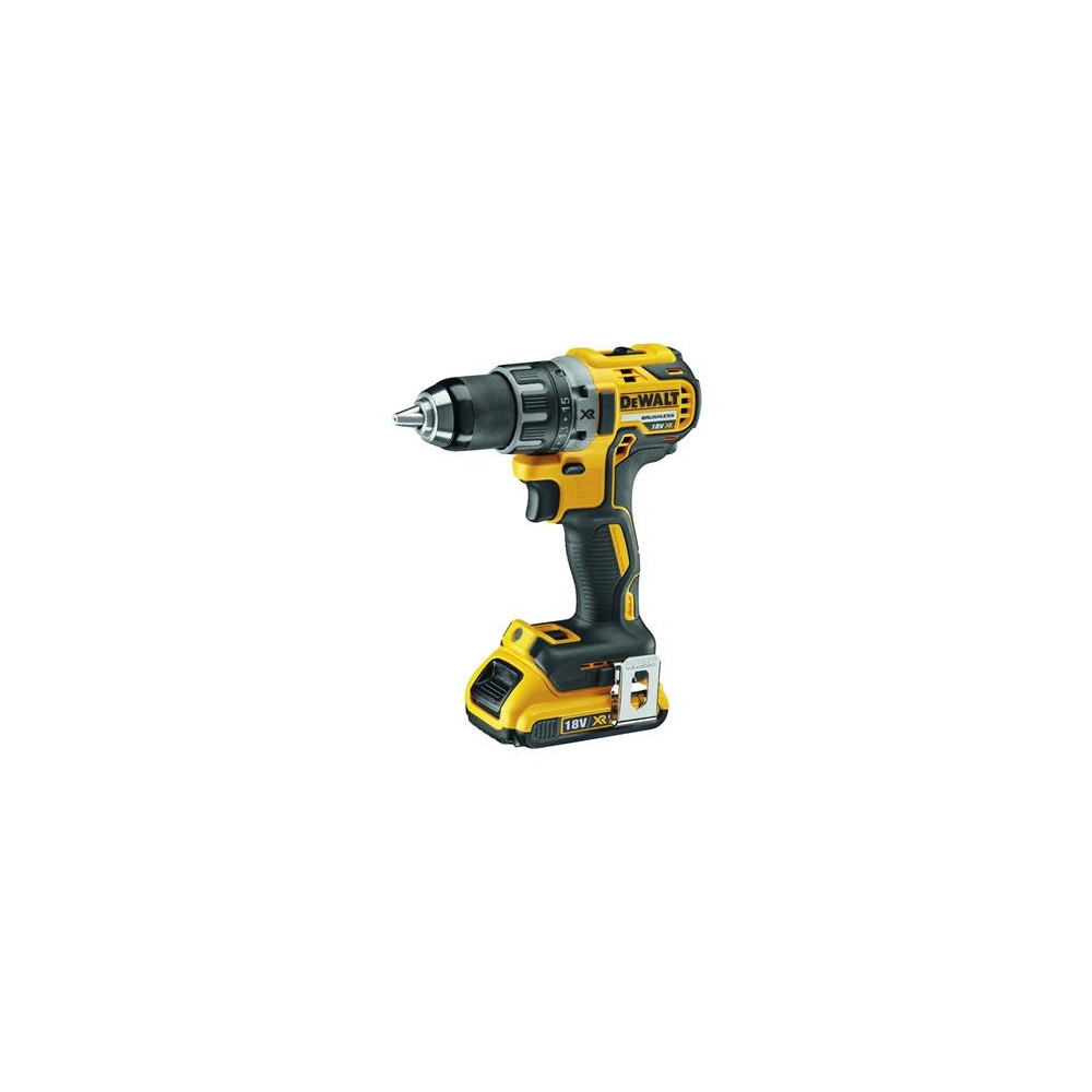 Produktbild för DeWALT DCD791D2 borr/drivare - sladdlös - 2 hastigheter - 2 batterier