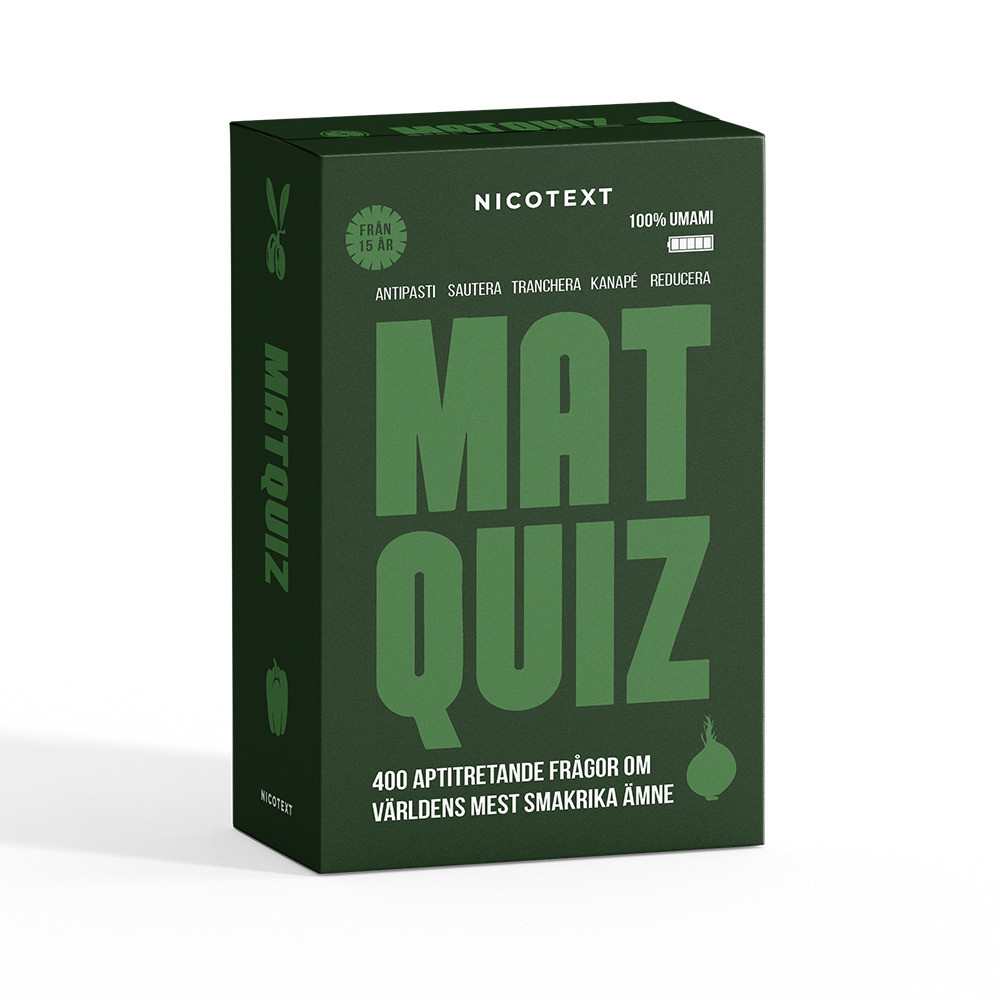 Produktbild för Matquiz (bok)