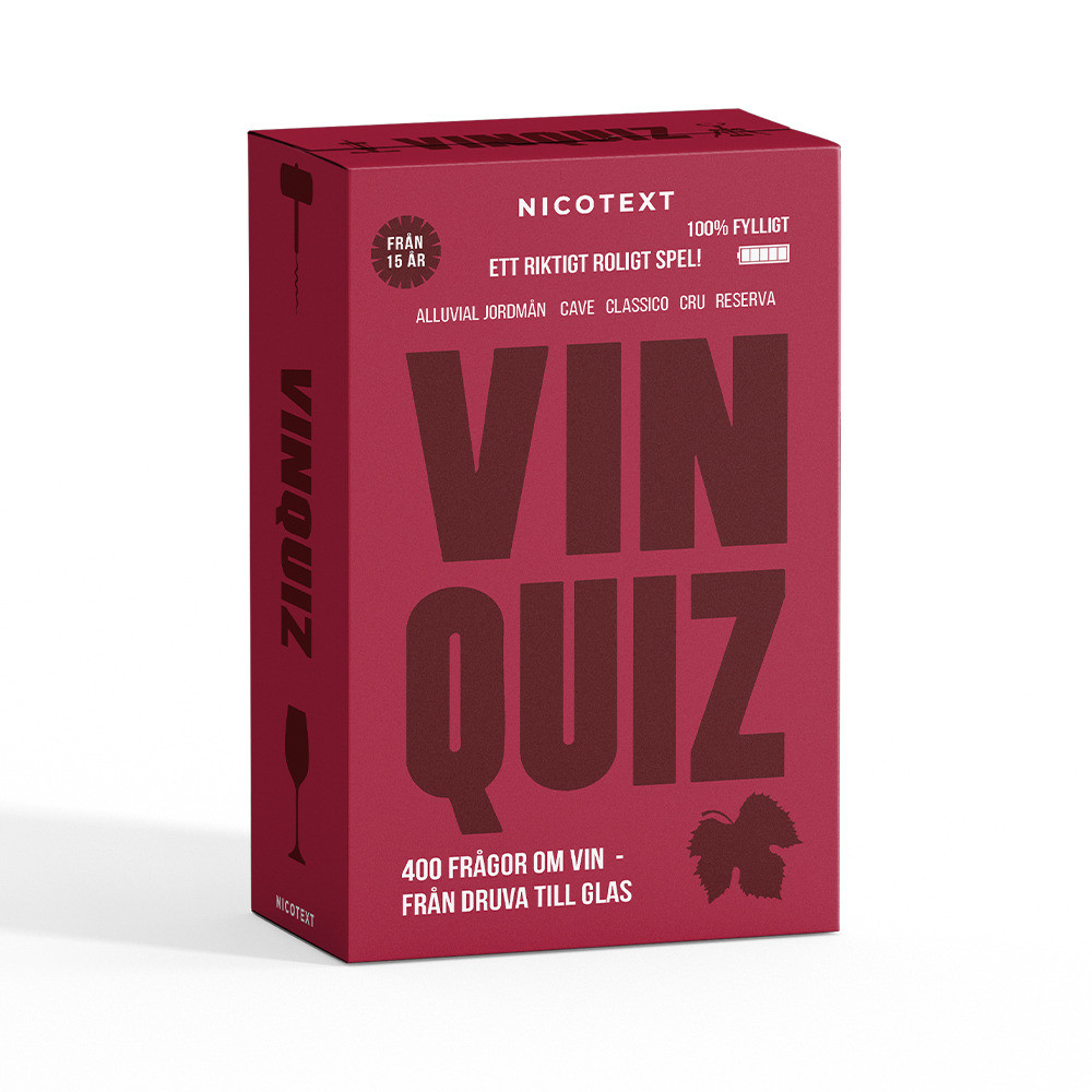 Produktbild för Vinquiz (bok)